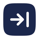 Recive Square SVG Icon